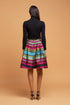 Stripe Taffeta Skirt